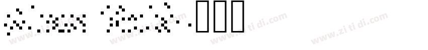 Alias Bold字体转换